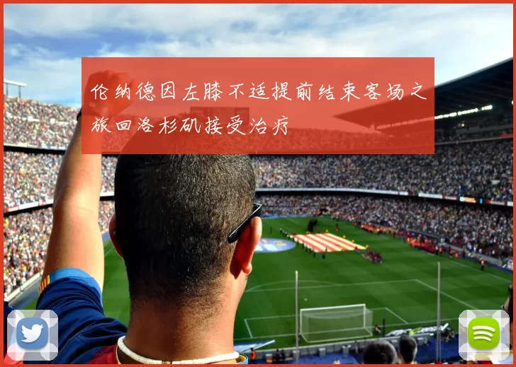 伦纳德因左膝不适提前结束客场之旅回洛杉矶接受治疗
